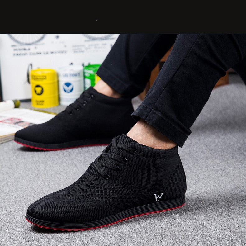 Lässige, atmungsaktive Canvas-Schuhe für Herren - Shopteufel