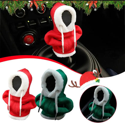 Weihnachts-Hoodie, Auto-Schalthebelabdeckung, Weihnachtsdeko - Shopteufel