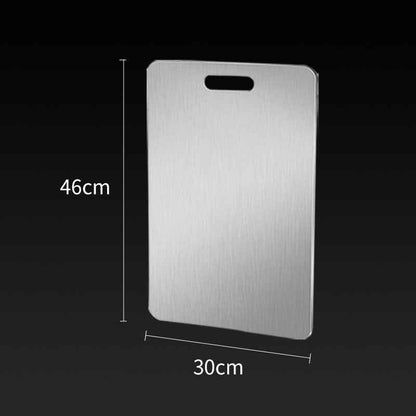 Verdicktes Küchenschneidebrett aus Edelstahl zum Schneiden von Gemüse und Fleisch - Shopteufel