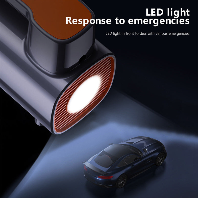 12V Gleichstrom-Reifenfüller, tragbarer elektrischer Gleichstrom-Autoreifenkompressor für Autoreifen - Shopteufel