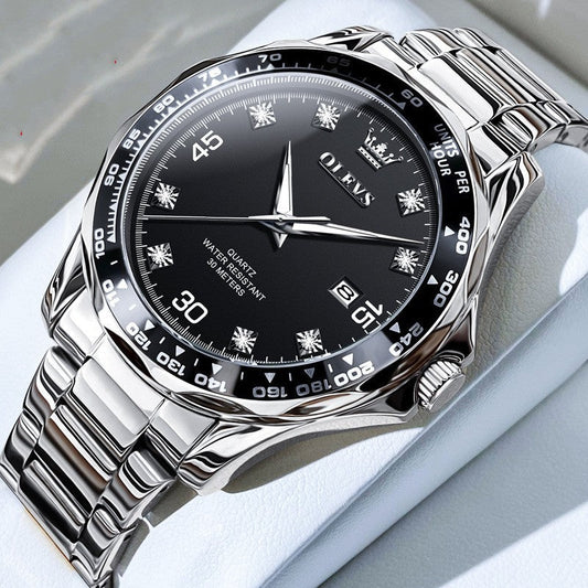 Green Submariner Quartz Watch Luminous Men's Watch - Shopteufel