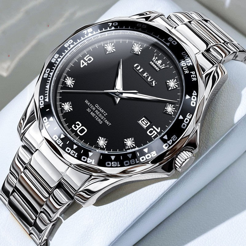 Green Submariner Quartz Watch Luminous Men's Watch - Shopteufel